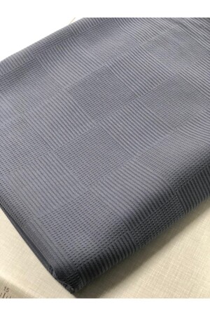 King Size Piqué, 100% Cotton, Color Anthracite Sefa23123 - Sefaoğlu tekstil