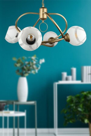 Kırıkhan 4. Antique Chandelier BEG1313BEG04 - Begüsa