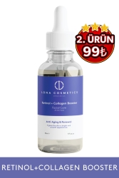 Retinol Serum Onarıcı Ve Aydınlatıcı, Yaşlanma Karşıtı, Kırışıklık Önleyici, Retinol Cilt Serumu LNC104 - Lona Cosmetics