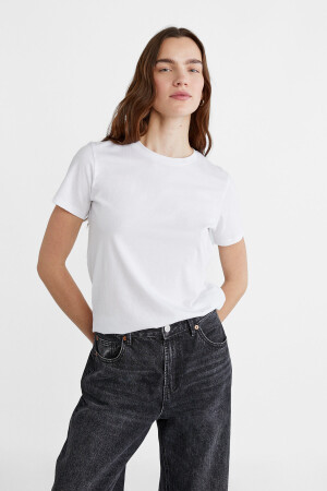 Kısa Kollu Basic T-shirt - Stradivarius