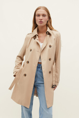 Kısa Trençkot 05800128 - Stradivarius