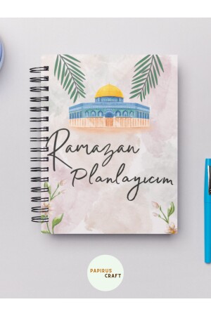 Ramazan Planlayicim , Ramazan Ajandam 2024 , Sert Kalin Kapak , Kalin Kağit TER1001 - Craft