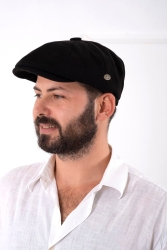 Kışlık Ingiliz Kasket Dökümlü Peaky Blinders Model Erkek Kasket İTA - Göreme Aksesuar