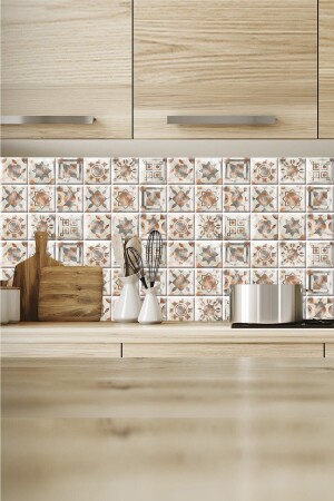 Kitchen Countertop Tile Foil Covering Sticker - Digiwall