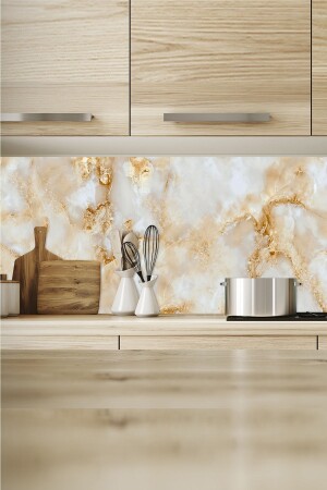 Kitchen Countertop Tile Foil Covering Sticker - Digiwall