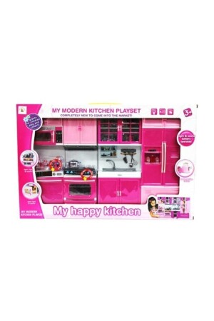 Kitchen Set of 4 with Lights, Music, Sound, All Doors Open and Close HBV00000F05UR - Kayyum Oyuncak