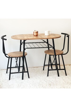 Kitchen Table Chair Set 2 Person Table Set 5196 - Weblonya