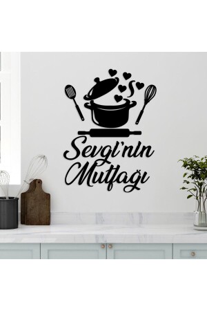 Kitchen Text with Pots and Names - Enozeli