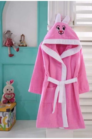 Kız Çocuk Pembe Bornoz EŞMNÇCK2020 - ESMEN