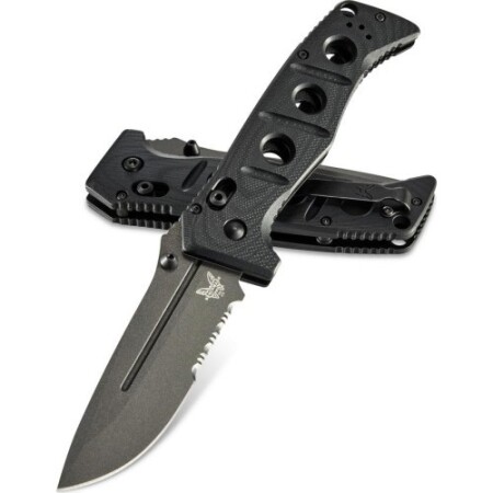 Klappmesser Benchmade 275SGY-1 Adamas Combo, grau - Benchmade