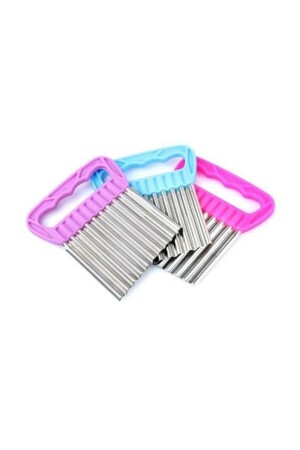 Klas Avm Practical Potato Fruit Vegetable Chopping Slicing Chips Knife Water Green - Genel Markalar
