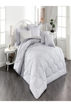MNZ-Classic Ranforce King Size نيم Set مشريط - Zarif Home