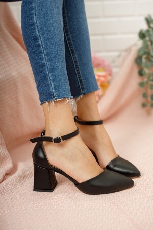 Klassische Damenschuhe mit Absatz Md1042-119-0001 - Moda Değirmeni