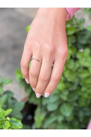 Klassischer Ehering aus 14 Karat Gold, 2 mm - Bayar Gold