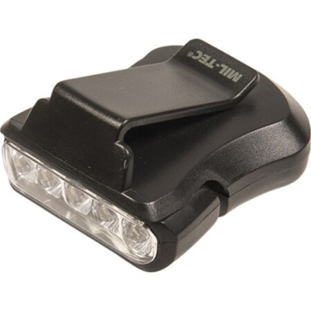 Klemmleuchte mit 5 LEDs - MIL-TEC