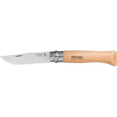 Knife Opinel 9, Inox stainless steel, beech wood - Opinel
