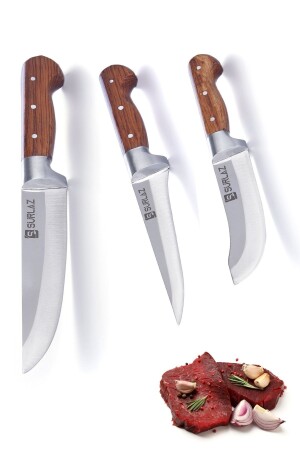 Knife Set 3 Pieces - Sürlaz