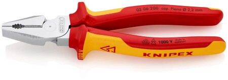 KNIPEX 0206200SB yüksek kaldıraçlı kombine pense - Knipex