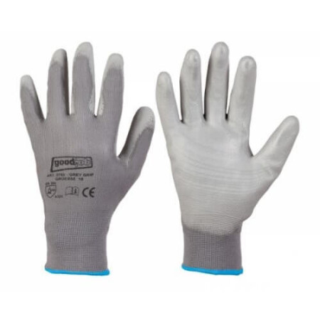 Knitted gloves with polyurethane coating - GITANA