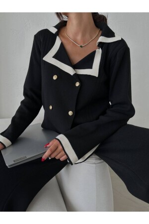 KNITWEAR SUIT WITH 4 BUTTONS - Rimanere Giovani