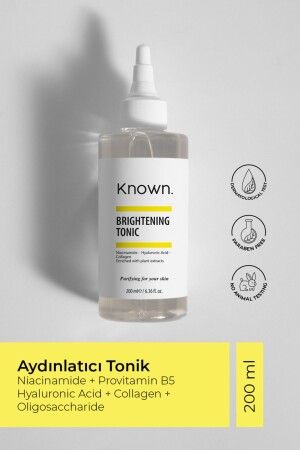Known Brightening Tonic 200 ml (niacinamide Hyaluronic Acid Collagen) KNW05 - KNOWN.