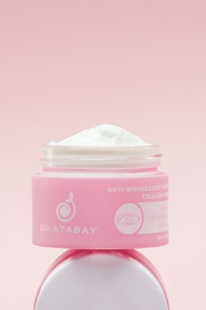 Kollagen-Augenkontur-Pflegecreme (50 ml) / Anti-Falten-Augenkontur-Kollagencreme (50 ml) CC2-DR2023 - Dr Atabay
