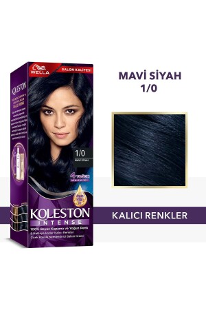 MNZ-Koleston لون شعر مكثف 1/0 زرقاء أسود - Wella