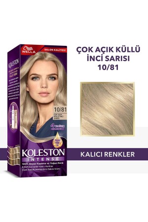 Koleston Intense Haarfärbemittel 10/81 Sehr helles aschiges Perlblond - Wella
