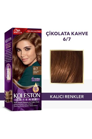 Koleston Intensive Haarfarbe 6/7 Schokoladenbraun - Wella