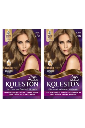 Koleston Kit Haarfärbemittel 7/0 Auburn x 2 Stück 23525 - Wella