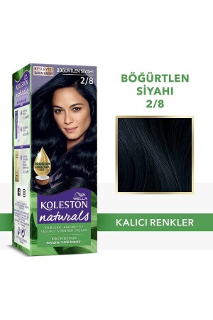 MNZ-Koleston طبيعي لون الشعر 2/8 بلاكبيري الأسود - Wella