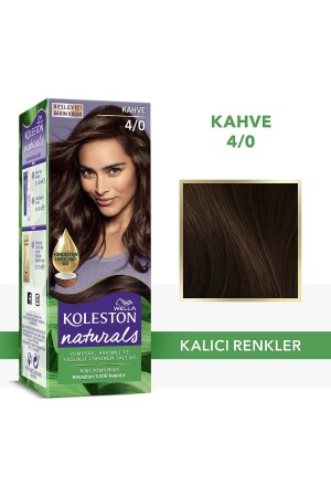 Koleston Naturals Haarfärbemittel 4/0 Braun - Wella