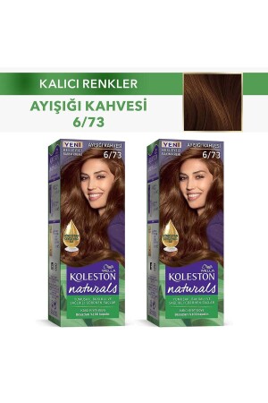 Koleston Naturals Haarfärbemittel 6/73 Mondlichtbraun - Wella