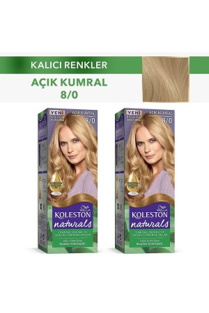 Koleston Naturals Saç Boyası 8-0 Açık Kumral X 2 Adet 100251512-41090 - Wella