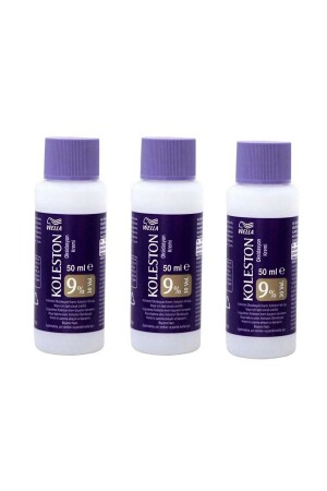 Koleston Peroxide 50 Ml Oxidant 30 Volume 3 Pieces - Wella