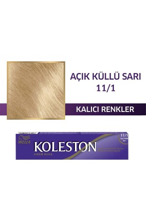 Koleston Single Tüp Boya 11-1 Açık Küllü Sari - Wella