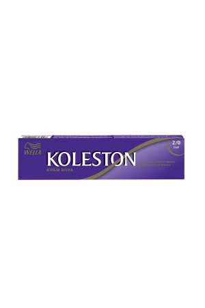 MNZ-Koleston لوحات الأنبوب الواحد 2/0 أسود - Wella