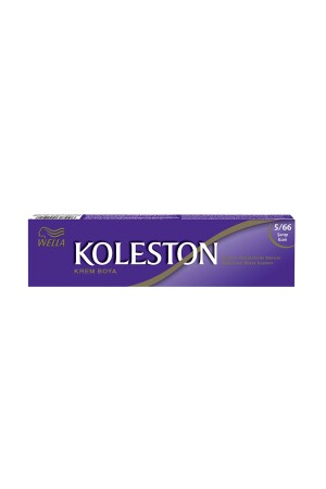 Koleston Single Tüp Boya 5-66 Şarap Kızılı - Wella