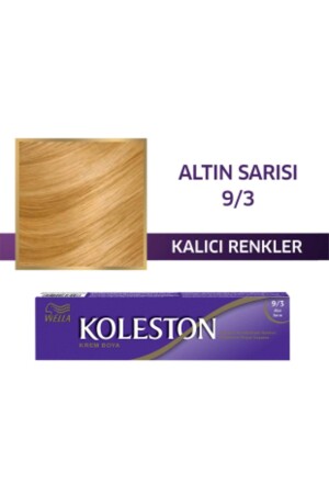 Koleston Single Tüp Boya 9-3 Altın Sarısı - Wella