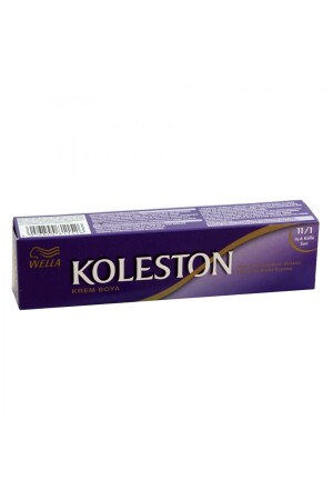 ملون شعر من نوع MNZ-Koleston Tube 11/1 رمادي خفيفة شقراء - Wella