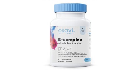 Kolin ve İnositol içeren B Kompleks Vitaminleri - POWERBODY