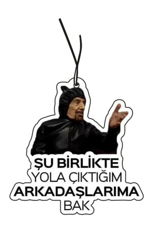 Kolpaçino Sabri Abi Designed Decorative Car Air Freshener and Accessory Sabri03 - odaburada