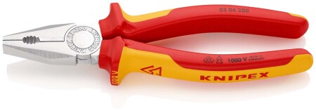 Kombinationszange KNIPEX 0306200SB - Knipex