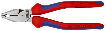 Kombinationszange mit hoher Hebelwirkung KNIPEX 0202180 - Knipex