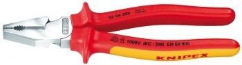 Kombinationszange mit hoher Hebelwirkung KNIPEX 0206, 180 mm - Knipex