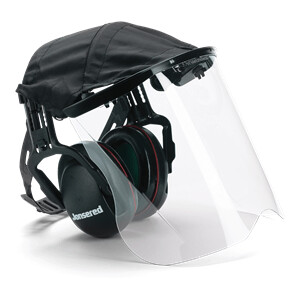 Kopfhörer mit Kopfbügel und Perplex-Visier Jonsered - Husqvarna Accessories
