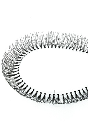 Kordelwimpern – T&Y – 5 Seile – D – Schwarz – 12 mm - T&Y Eyelash