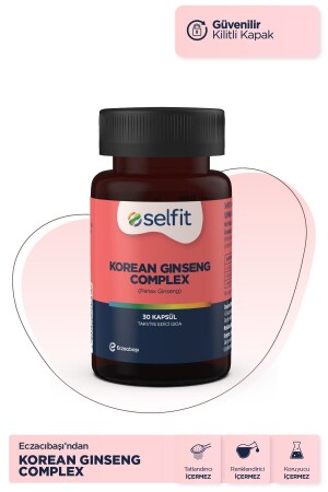 Korean Ginseng Complex 30 Capsules - Selfit