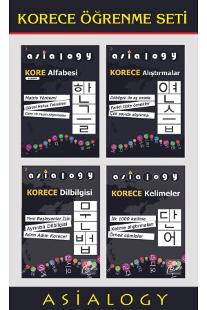 Korean Learning Set - Cinius Yayınları