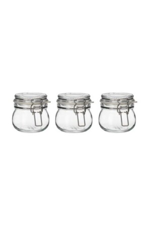 Korken Jar with Lid Glass 3 Pieces 13 Cl Korken Jar 3 Pack - IKEA